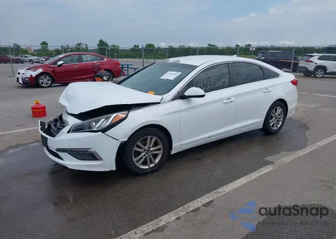 2015 Hyundai Sonata Se from USA, damaged, VIN 5NPE24AF7FH207586